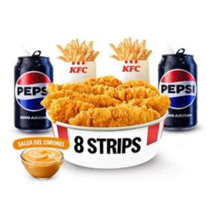 Chicken share 8 Strips Combo
